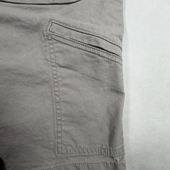 Carhartt Mens BS2514-M Rugged Flex Relaxed Fit Canvas Work Shorts Tan Khaki 36 - Picture 11 of 11